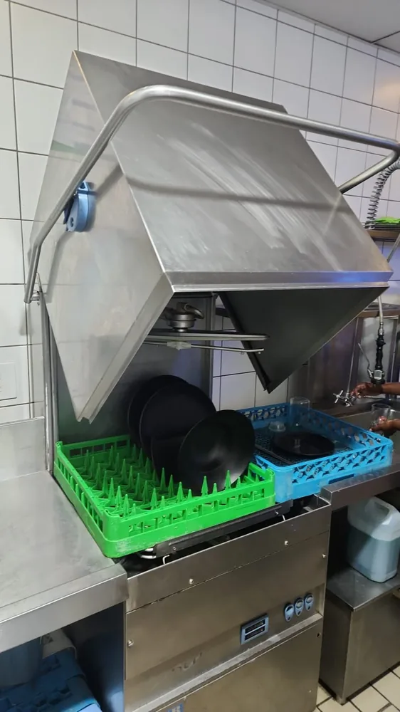 Technician providing ice machine repair service in Durban North
